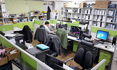 플로터하우스 서울사무실 내부모습